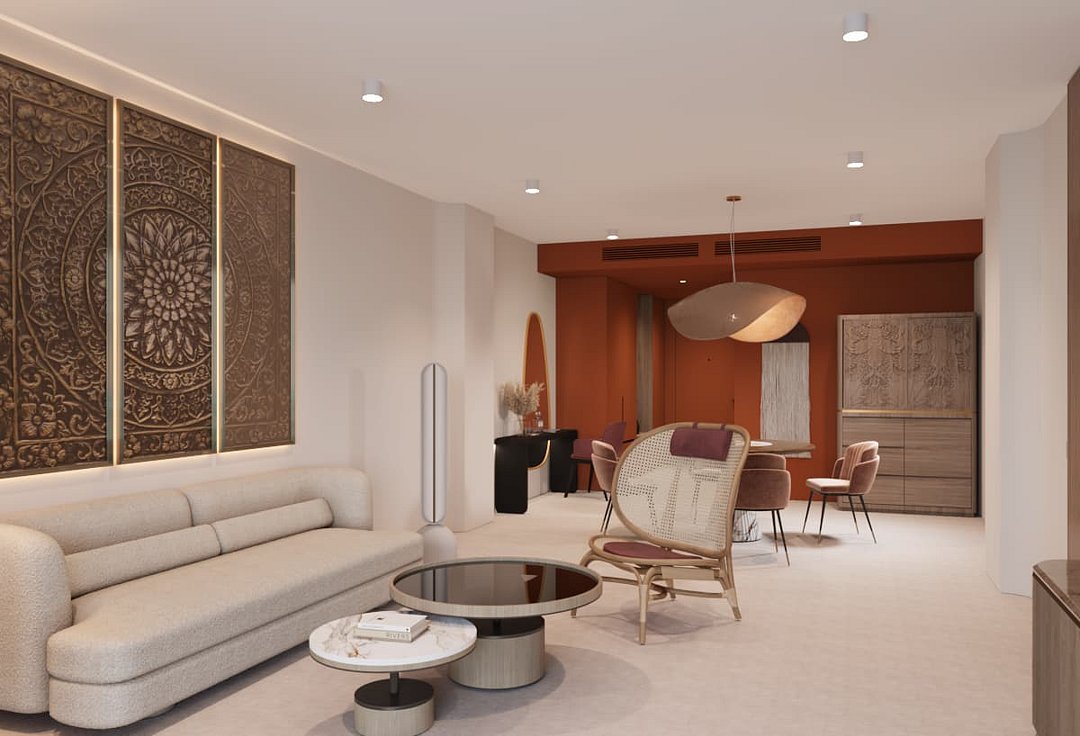 Люкс 2-местный 2-комнатный (с индивидуальным бассейном)