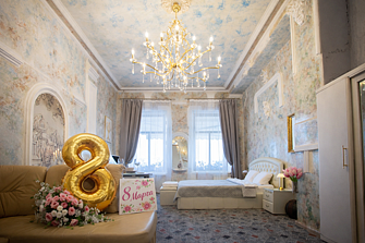 Апартаменты Роскошь с видом на Неву