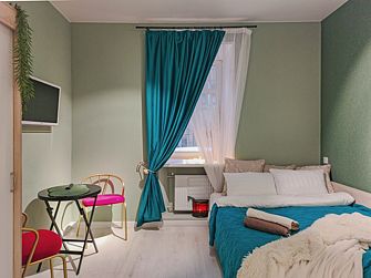 Апартаменты Удобная студия у метро Рижская