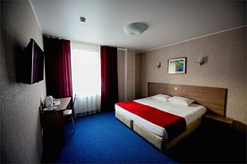 Улучшенный  с 1 двухспальной  кроватью, Отель DoubleTree by Hilton Kazan City Center, Казань