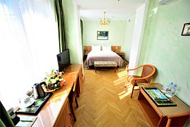 Двухместный улучшенный с одной кроватью, Гостиница Оскар, Москва