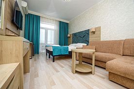 Делюкс с видом на бассейн, Отель Прометей, Дивноморское