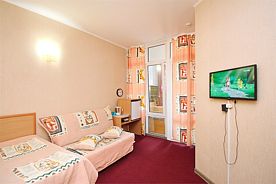 Стандарт 2х-местный, 1й корпус, Гостиница Спарта, Дивноморское