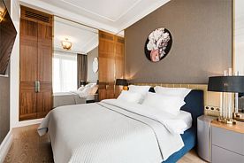Улучшенный апартамент с балконом "Парк и море Люмьер", Апартаменты Grand Royal Residences, Сочи