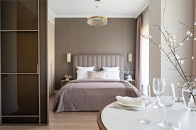 Апартамент люкс с балконом "Королевский Вид", Апартаменты Grand Royal Residences, Сочи