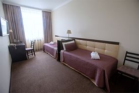 "Двухместный стандартный" ("Twin Standart") с 2 односпальными кроватями, Отель Бардин, Новокузнецк