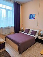 Трехместный стандарт с ванной комнатой, Апартаменты Седьмое небо, Челябинск