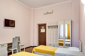 Студия с двумя односпальными кроватями, Отель Островский, Ростов-на-Дону