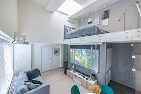 Смарт Хай Тек эко-апартаменты на 26 этаже, Гостиница Pentahotel Москва, Арбат, Москва
