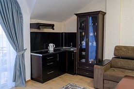 3 Корпус. Люкс, двухкомнатный номер с кухней 4 этаж. 132 Без лифта, Отель Океан, Избербаш