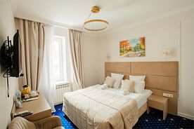 Бюджетный номер стандарт с 1 кроватью (STANDART), Отель Люмьер, Москва
