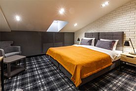 Стандартный двухместный номер на мансардном этаже., Гостиница KEY HOTEL, Тула