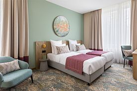 Стандарт с двумя раздельными кроватями, Апарт-отель Berry Hotel & Spa, Светлогорск