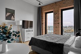 Студия с видом на город, Апарт-отель Docklands, Санкт-Петербург