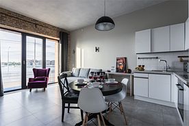Семейный апартамент для 6-ти гостей с видом на реку, Апарт-отель Docklands, Санкт-Петербург