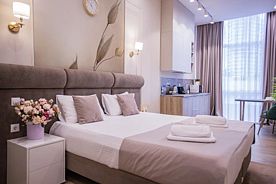 Апартаменты Делюкс с панорамными окнами, Апарт-отель SunLine LUXury 4*, Сочи