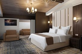 Апартаменты с балконом и Видом на Горы, Апартаменты MontChalet SPA by Stellar Hotels, Эстосадок