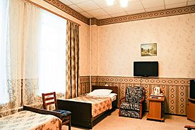 Однокомнатный трехместный 3 категории (место в номере), Гостиница Волна, Самара