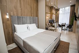 Студия Полулюкс с видом на Навагинскую, Апарт-отель South Mirror Residence, Сочи