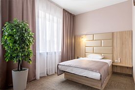 БИЗНЕС с односпальной кроватью, Отель Cronwell Ника Центр, Омск