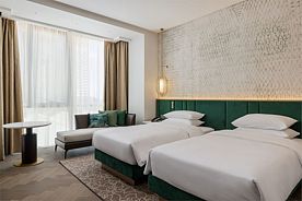 Номер Твин с двумя кроватями и видом на город, Гостиница Hyat Regency (Ростов-на-Дону), Ростов-на-Дону