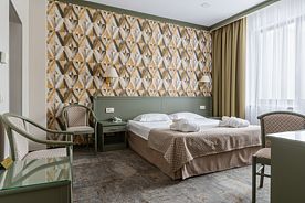 Стандарт Улучшенный с большой кроватью, Гостиница Suleiman Palas Hotel, Казань