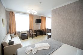 Студия однокомнатная с диваном 6, Апарт-отель Апартель на Мира, Красноярск