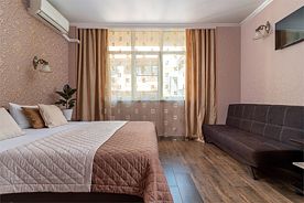 Делюкс без балкона  (4-х местны), Отель Guest House Helas, Лазаревское