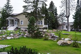 Коттедж №5 с камином, библиотекой, сауной и 3 спальнями, Загородный отель Кружево, Сортавала