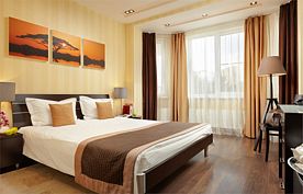 Стандартный двухместный номер с 1 большой кроватью, Отель Easy Room, Нижний Новгород
