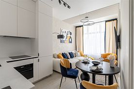 Двухкомнатные апартаменты LUX с одной спальней (2 этаж), Отель PULLMAN Sochi City Centr, Сочи