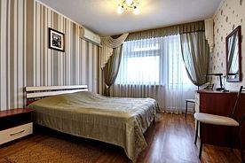 Двухместный  номер с одной кроватью, Гостиница Екатерининский, Краснодар