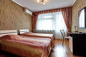 Двухместный номер с двумя раздельными кроватями, Гостиница Екатерининский, Краснодар