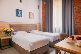 Делюкс номер с двумя односпальными кроватями, Отель Custos Hotel Lubyansky, Москва