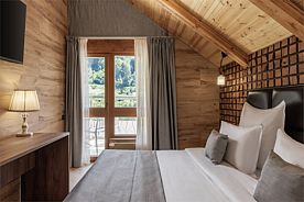 Апартаменты с балконом и видом на горы, Отель Stellar Collection Chalet, Эстосадок