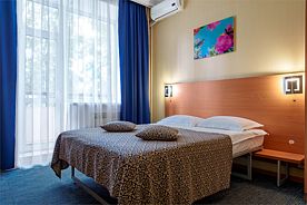 СТАНДАРТ c одной большой кроватью, Отель Cronwell Park Ника, Омск