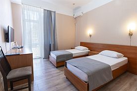 Двухместный (Стандарт с 2 отдельными кроватями), Отель Атлантида, Анапа