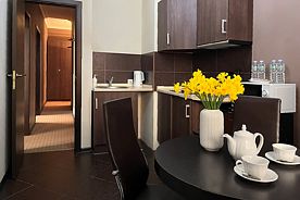 Апартаменты с двумя спальнями (две 2-х спальные кровати), Апарт-отель Горная Резиденция, Эстосадок