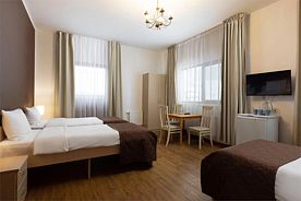 ТРЕХМЕСТНЫЙ СТАНДАРТ С БАЛКОНОМ, Гостиничный комплекс SKI VILLAGE, Эстосадок