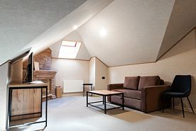 Апартаменты двухуровневые с 3 спальнями, Отель Eco Village, Эльбрус