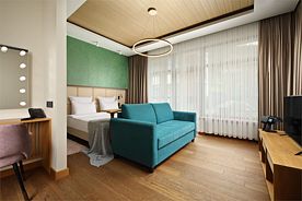 Номер студио с кухней, Апарт-отель Premium Village Arkhyz, Архыз