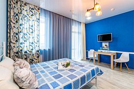 Апартаменты для двоих на Белинского, 30 в морском стиле (66), Апартаменты ApartmentsHomeМалышева42, Екатеринбург