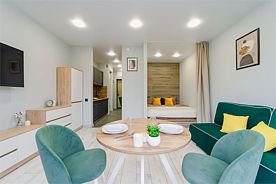 Просторная студия для 4 гостей на Онежской 4/1 (6), Апартаменты ApartmentsHomeМалышева42, Екатеринбург