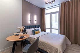 Студия для пары с балконом на Щорса 53 (2), Апартаменты ApartmentsHomeМалышева42, Екатеринбург