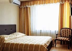 Стандартный номер с одной двуспальной кроватью, Гостиница Валс, Москва