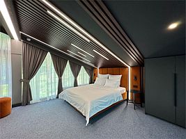 5 корпус ЛЮКС  Двухуровневый 6-ти местный (2 этаж), Парк - Отель LUXOR-RESORT, Миасс