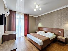 Двухместные с видом, Отель Акрополис, Анапа