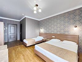 Трехместные с видом на море, Отель Акрополис, Анапа