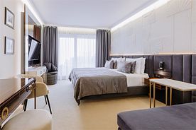 Стандарт c большой кроватью, низкий этаж, Отель Очарование моря, Хоста