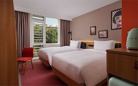 Стандартный номер с двумя раздельными кроватями, Отель Hampton by Hilton Moscow Рогожский вал, Москва